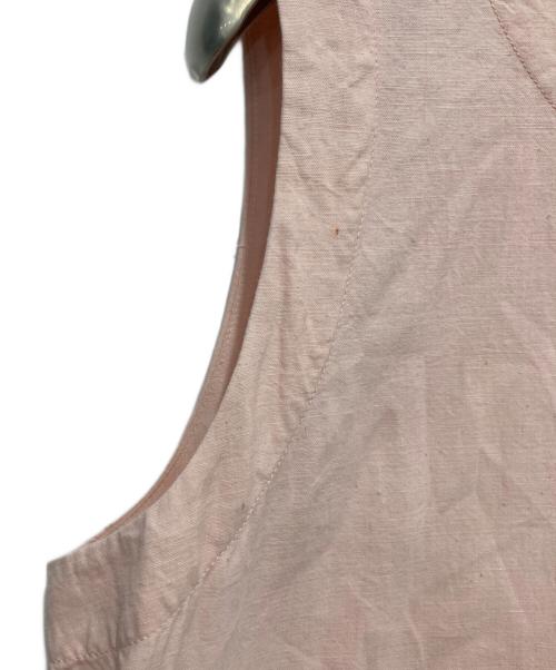 45R（フォーティファイブ・アール）45R (フォーティファイブ・アール) ノースリーブワンピース ピンク サイズ:2の古着・服飾アイテム