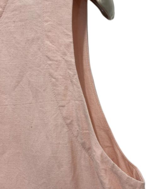 45R（フォーティファイブ・アール）45R (フォーティファイブ・アール) ノースリーブワンピース ピンク サイズ:2の古着・服飾アイテム