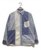 45Rフォーティファイブ・アール）の古着「コンパクトダンプの908オーシャン帆シャツ」｜ブルー