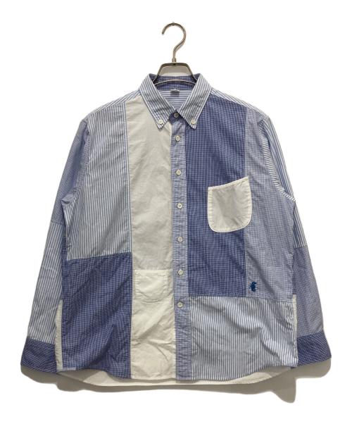 45R（フォーティファイブ・アール）45R (フォーティファイブ・アール) コンパクトダンプの908オーシャン帆シャツ ブルー サイズ:2の古着・服飾アイテム