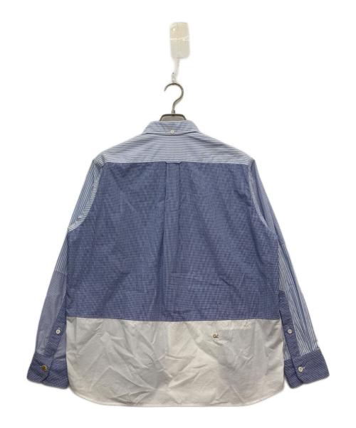 45R（フォーティファイブ・アール）45R (フォーティファイブ・アール) コンパクトダンプの908オーシャン帆シャツ ブルー サイズ:2の古着・服飾アイテム