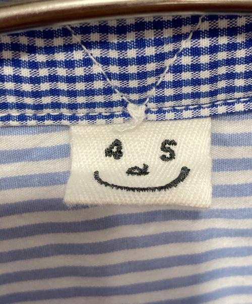 45R（フォーティファイブ・アール）45R (フォーティファイブ・アール) コンパクトダンプの908オーシャン帆シャツ ブルー サイズ:2の古着・服飾アイテム