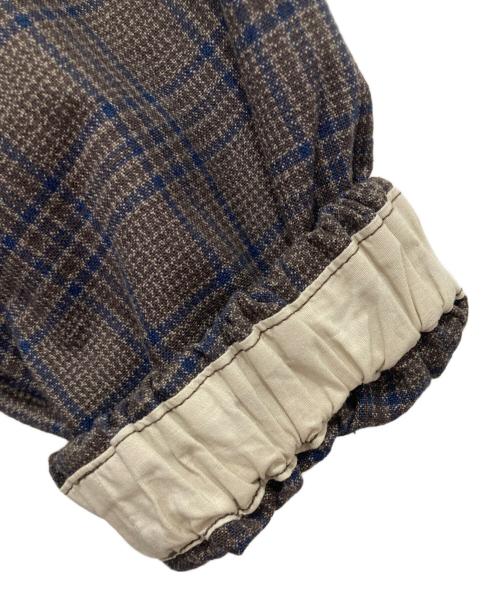 45R（フォーティファイブ・アール）45R (フォーティファイブ・アール) 撚杢コットンツイードのセイルドレス ベージュ サイズ:　の古着・服飾アイテム