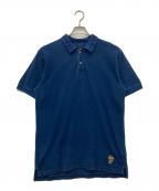 stussyステューシー）の古着「デニムポロシャツ」｜インディゴ