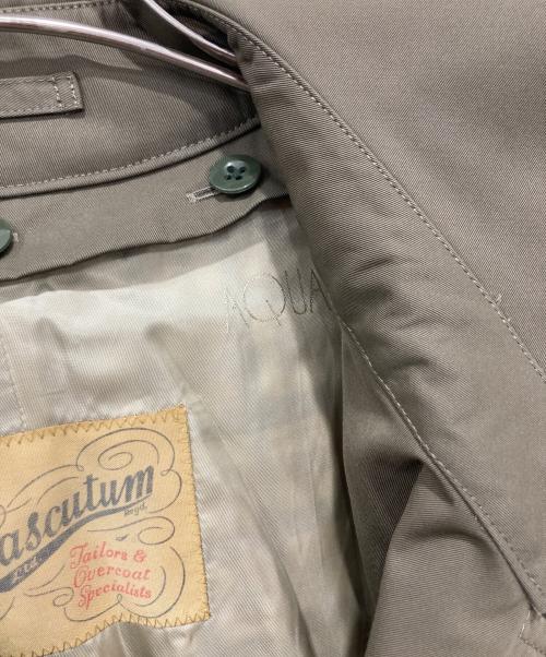 Aquascutum（アクアスキュータム）Aquascutum (アクアスキュータム) ライナー付トレンチコート グレー サイズ:42の古着・服飾アイテム