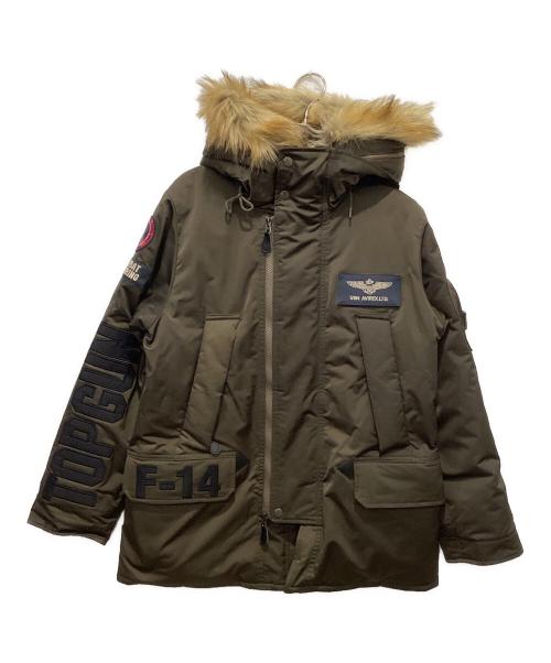 AVIREX（アヴィレックス）AVIREX (アヴィレックス) CUSTOM N-3B TOP GUN オリーブ サイズ:Mの古着・服飾アイテム