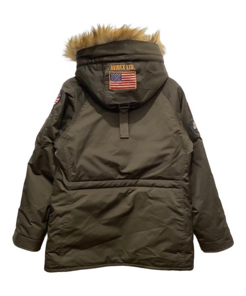 AVIREX（アヴィレックス）AVIREX (アヴィレックス) CUSTOM N-3B TOP GUN オリーブ サイズ:Mの古着・服飾アイテム