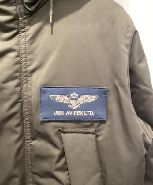 AVIREX（アヴィレックス）AVIREX (アヴィレックス) CUSTOM N-3B TOP GUN オリーブ サイズ:Mの古着・服飾アイテム