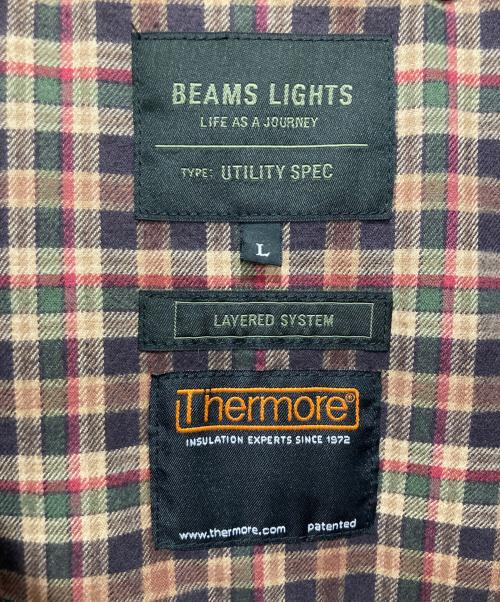 BEAMS Lights（ビームスライト）BEAMS Lights (ビームスライト) トラベルコート ネイビー サイズ:Lの古着・服飾アイテム