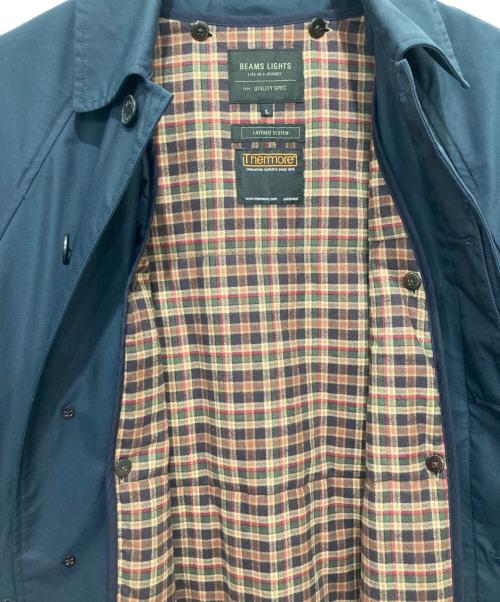 BEAMS Lights（ビームスライト）BEAMS Lights (ビームスライト) トラベルコート ネイビー サイズ:Lの古着・服飾アイテム