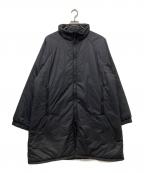 BEAMSビームス）の古着「中綿スタンドカラーコート」｜ブラック