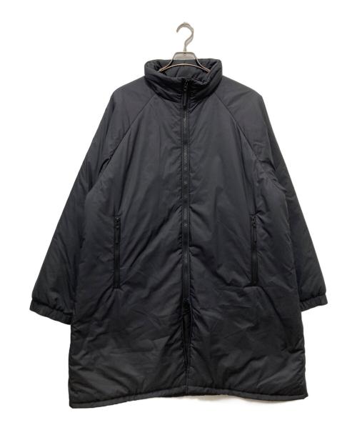 BEAMS（ビームス）BEAMS (ビームス) 中綿スタンドカラーコート ブラック サイズ:Lの古着・服飾アイテム