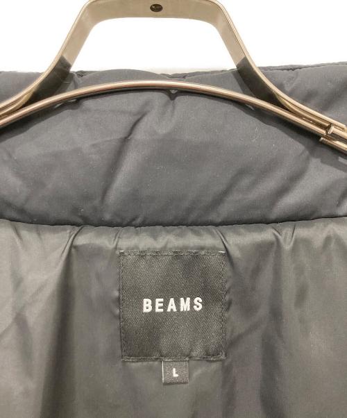 BEAMS（ビームス）BEAMS (ビームス) 中綿スタンドカラーコート ブラック サイズ:Lの古着・服飾アイテム