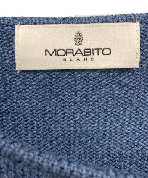 MORABITO（モラビト）MORABITO (モラビト) ジップアップニット ネイビー サイズ:38の古着・服飾アイテム