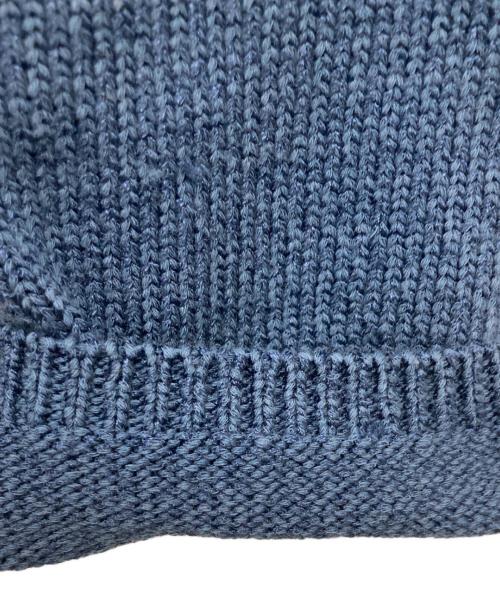 MORABITO（モラビト）MORABITO (モラビト) ジップアップニット ネイビー サイズ:38の古着・服飾アイテム