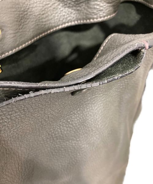 MARNI（マルニ）MARNI (マルニ) バケツ肩掛けバッグ グレーの古着・服飾アイテム