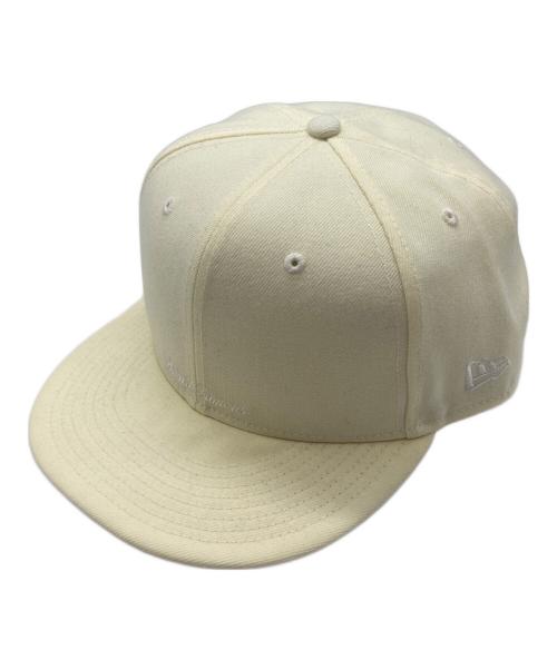 New Era（ニューエラ）New Era (ニューエラ) SUPREME (シュプリーム) Reverse Box Logo Cap/21SS ベージュの古着・服飾アイテム