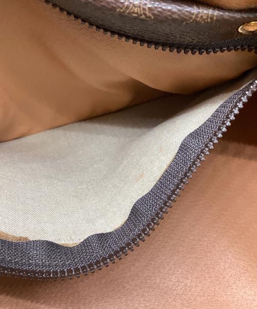 CELINE（セリーヌ）CELINE (セリーヌ) マカダムミニボストンバッグ ベージュの古着・服飾アイテム