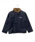 HOUSTONヒューストン）の古着「N-1 DECK JACKET」｜ネイビー