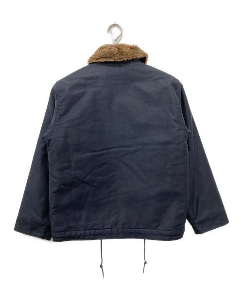 HOUSTON（ヒューストン）HOUSTON (ヒューストン) N-1 DECK JACKET ネイビー サイズ:34の古着・服飾アイテム