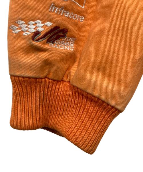 CHASE（チェイス）CHASE (チェイス) レーシングジャケット ブラック×オレンジ サイズ:3XLの古着・服飾アイテム
