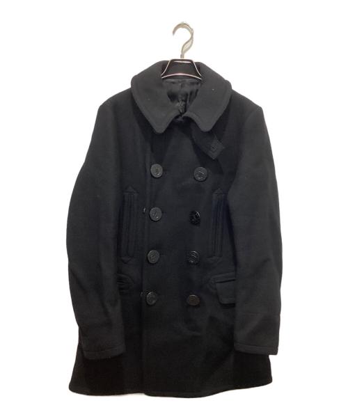 Rags McGREGOR（ラグスマックレガー）Rags McGREGOR (ラグスマックレガー) 10 BUTTONS PEA COAT ブラック サイズ:Mの古着・服飾アイテム