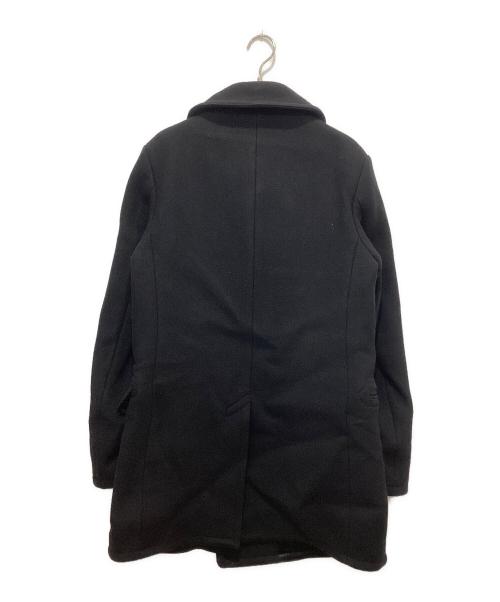 Rags McGREGOR（ラグスマックレガー）Rags McGREGOR (ラグスマックレガー) 10 BUTTONS PEA COAT ブラック サイズ:Mの古着・服飾アイテム