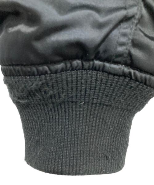 DIESEL（ディーゼル）DIESEL (ディーゼル) フライトジャケット ブラック サイズ:Ｍの古着・服飾アイテム