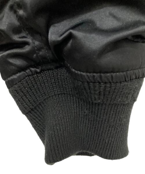 DIESEL（ディーゼル）DIESEL (ディーゼル) フライトジャケット ブラック サイズ:Ｍの古着・服飾アイテム