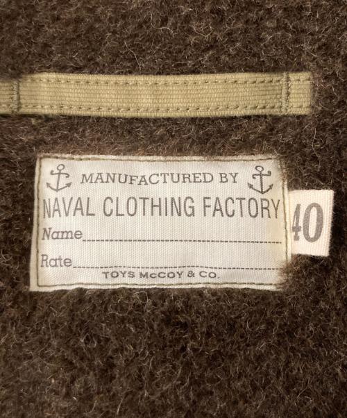TOYS MCCOY（トイズマッコイ）TOYS MCCOY (トイズマッコイ) ALPACA DECK VEST U.S.NAVY カーキ サイズ:40の古着・服飾アイテム