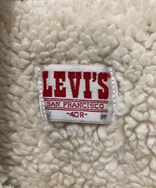 LEVI'S（リーバイス）LEVI'S (リーバイス) ボアデニムジャケット/USA製 インディゴ サイズ:40Rの古着・服飾アイテム