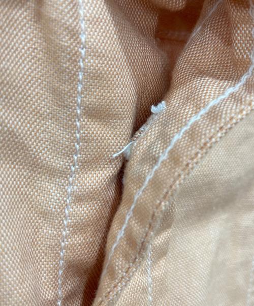 45R（フォーティファイブ・アール）45R (フォーティファイブ・アール) スーピマオックスの908OCEAN帆シャツ オレンジ サイズ:2の古着・服飾アイテム