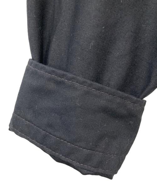 45R（フォーティファイブ・アール）45R (フォーティファイブ・アール) 薄バックサテンの908ニームシャツ ネイビー サイズ:2の古着・服飾アイテム