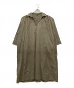 45Rフォーティファイブ・アール）の古着「撚杢平のテントドレス」｜ベージュ