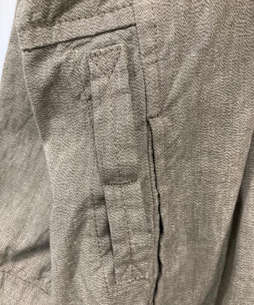 45R（フォーティファイブ・アール）45R (フォーティファイブ・アール) 撚杢平のテントドレス ベージュ サイズ:　の古着・服飾アイテム