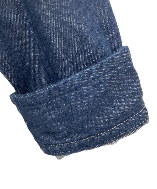 45R（フォーティファイブ・アール）45R (フォーティファイブ・アール) モンプデニムの908 4ポケットシャツ インディゴ サイズ:2の古着・服飾アイテム