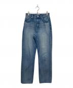 YANUKヤヌーク）の古着「トリックライトデニムパンツ」｜インディゴ