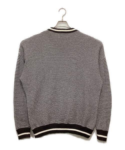 son of the cheese（（サノバチーズ））son of the cheese (（サノバチーズ）) Vネックニット グレー サイズ:Ｍの古着・服飾アイテム