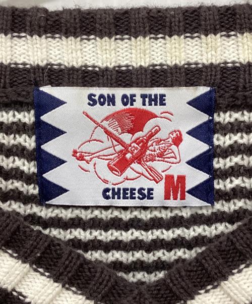 son of the cheese（（サノバチーズ））son of the cheese (（サノバチーズ）) Vネックニット グレー サイズ:Ｍの古着・服飾アイテム