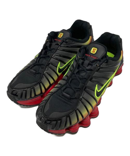 NIKE（ナイキ）NIKE (ナイキ) W SHOX TL ブラック×レッド サイズ:26cmの古着・服飾アイテム