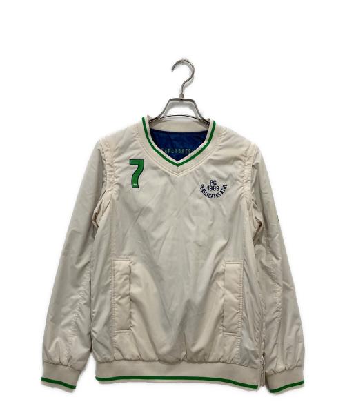 PEARLY GATES（パーリーゲイツ）PEARLY GATES (パーリーゲイツ) ナイロンジャケット ベージュ サイズ:1の古着・服飾アイテム