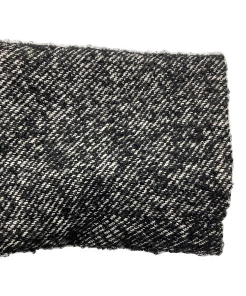 Mila Owen（ミラオーウェン）Mila Owen (ミラオーウェン) フードドッキングシングルブレストジャケット ブラックの古着・服飾アイテム