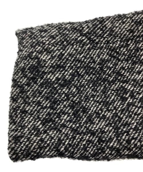 Mila Owen（ミラオーウェン）Mila Owen (ミラオーウェン) フードドッキングシングルブレストジャケット ブラックの古着・服飾アイテム