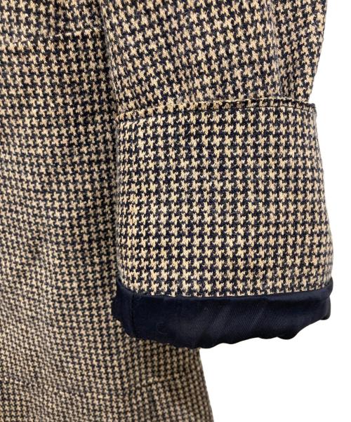 Max Mara WEEK END LINE（マックスマーラ ウイークエンドライン）Max Mara WEEK END LINE (マックスマーラ ウイークエンドライン) テーラードジャケット ベージュ×ブラック サイズ:42の古着・服飾アイテム