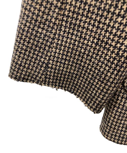 Max Mara WEEK END LINE（マックスマーラ ウイークエンドライン）Max Mara WEEK END LINE (マックスマーラ ウイークエンドライン) テーラードジャケット ベージュ×ブラック サイズ:42の古着・服飾アイテム