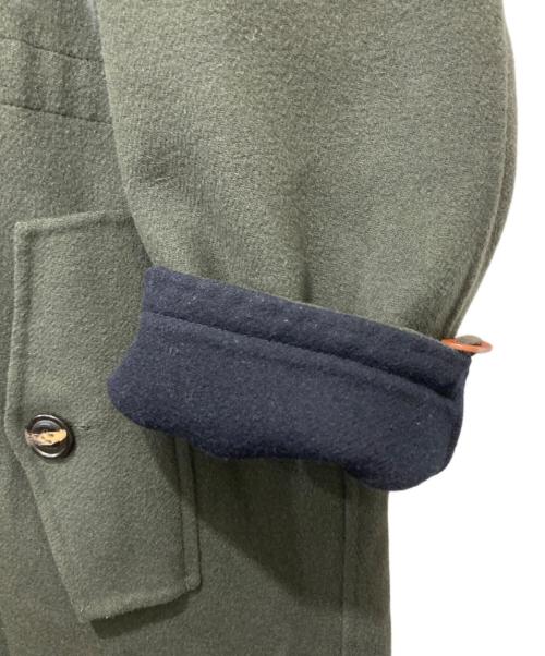 Max Mara WEEK END LINE（マックスマーラ ウイークエンドライン）Max Mara WEEK END LINE (マックスマーラ ウイークエンドライン) ダブルフェイスフーデッドリバーコート オリーブ サイズ:42の古着・服飾アイテム
