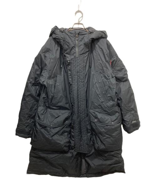 NANGA（ナンガ）NANGA (ナンガ) AURORA TEX DOWN FIELD HALF COAT ブラック サイズ:Mの古着・服飾アイテム