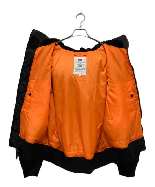 SUPREME（シュプリーム）SUPREME (シュプリーム) 21AW Hooded MA-1 ブラック サイズ:Lの古着・服飾アイテム