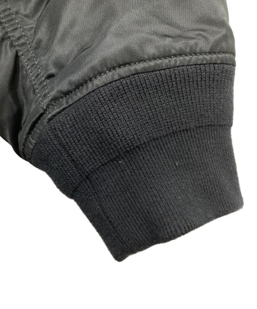 SUPREME（シュプリーム）SUPREME (シュプリーム) 21AW Hooded MA-1 ブラック サイズ:Lの古着・服飾アイテム