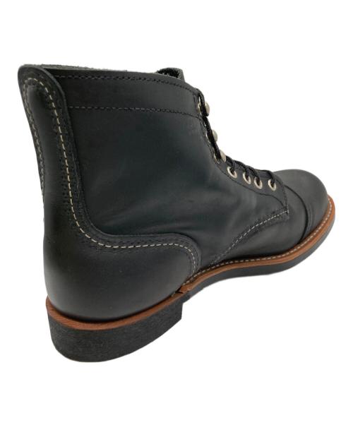 RED WING（レッドウィング）RED WING (レッドウィング) IRON RANGER ブラック サイズ:26cmの古着・服飾アイテム